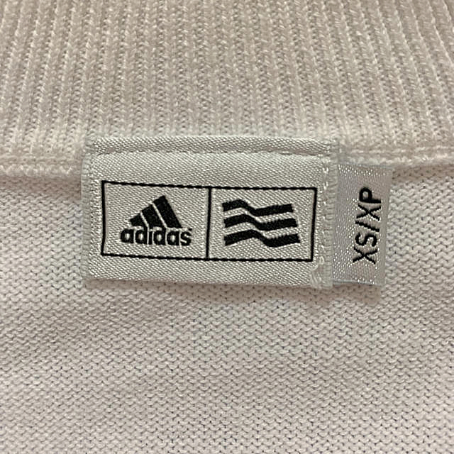 adidas(アディダス)の❣️adidas 半袖ニットシャツ❣️ レディースのトップス(Tシャツ(半袖/袖なし))の商品写真