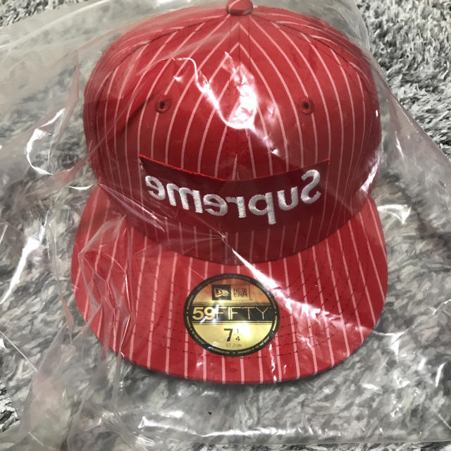 日曜まで値下げ！Supreme COMME des GARCONS cap