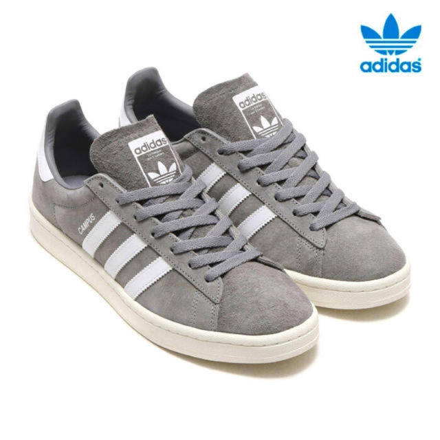 ラスト1！adidas キャンパス グレー