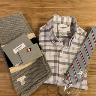 トムブラウン(THOM BROWNE)のマメックスさま 2点購入分(名刺入れ/定期入れ)