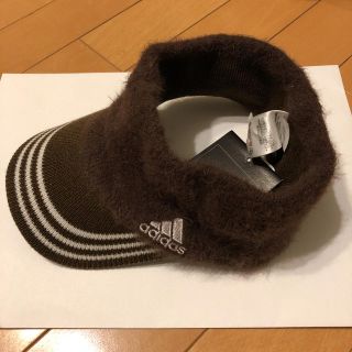 アディダス(adidas)のadidas アディダスゴルフ ニットバイザー レディース (ウエア)