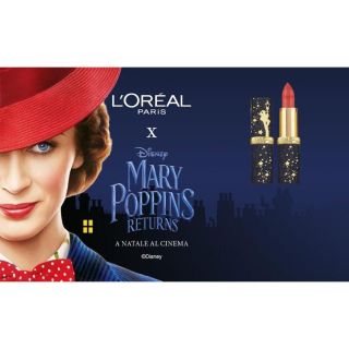 ロレアルパリ(L'Oreal Paris)のメリー・ポピンズ✕L'Oreal Paris(口紅)