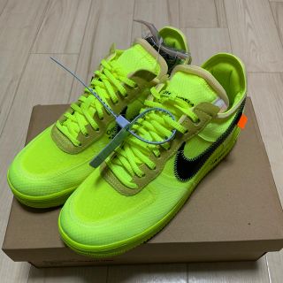 ナイキ(NIKE)の【新品未使用】NIKE × off-white エアフォース 1(スニーカー)