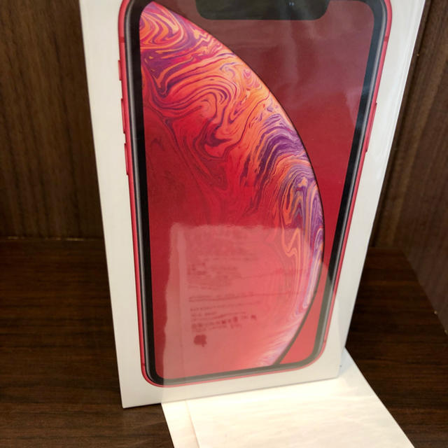 新品未開封 iPhoneXR 128GB 赤 香港版 物理Dual sim