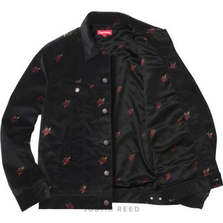 シュプリーム(Supreme)のsupreme velvet tracker jacket(Gジャン/デニムジャケット)