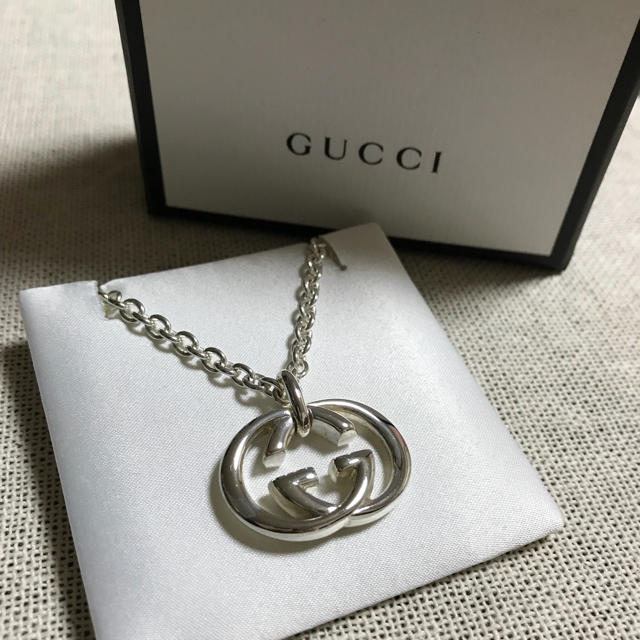 Gucci(グッチ)のGUCCI インターロッキング ネックレス レディースのアクセサリー(ネックレス)の商品写真