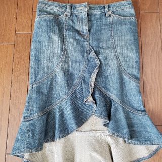 ミッシュマッシュ(MISCH MASCH)のMisch Masch Jean's デニムスカート(ひざ丈スカート)