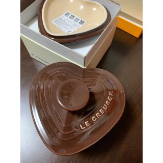 ルクルーゼ(LE CREUSET)の【正規品】 LE CREUSET ル・クルーゼ ラムカン・ダムール Ｌサイズ①(収納/キッチン雑貨)