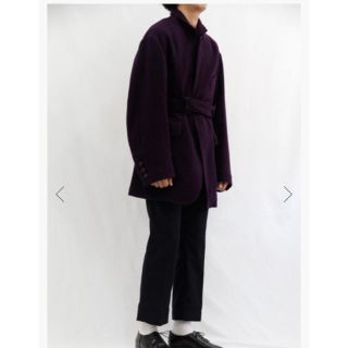 18AW URU ベルテットジャケット サイズ1(チェスターコート)