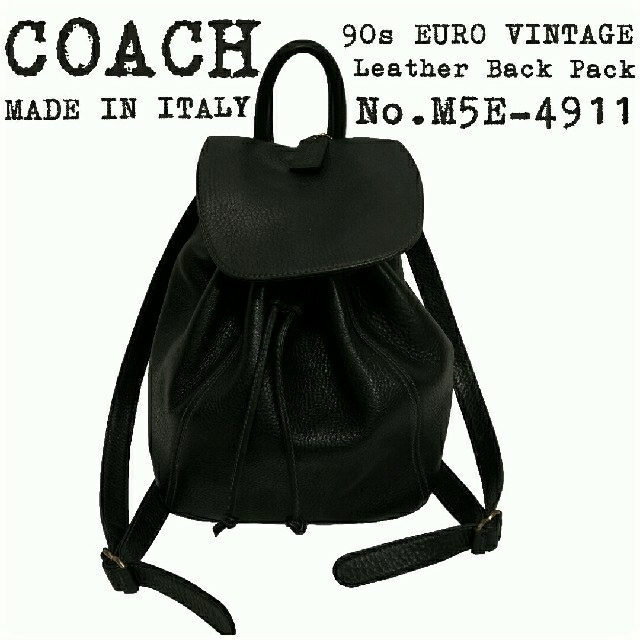 ☆美品☆COACH☆コーチ☆90s☆バックパック☆リュック☆本 ☆美品☆COACH☆コーチ☆90s☆バックパック☆リュック☆本