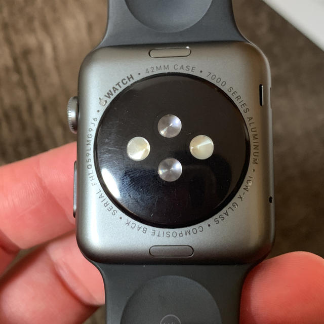 長期保証 アップルウォッチ 初代ブラックスポーツ Apple Watch