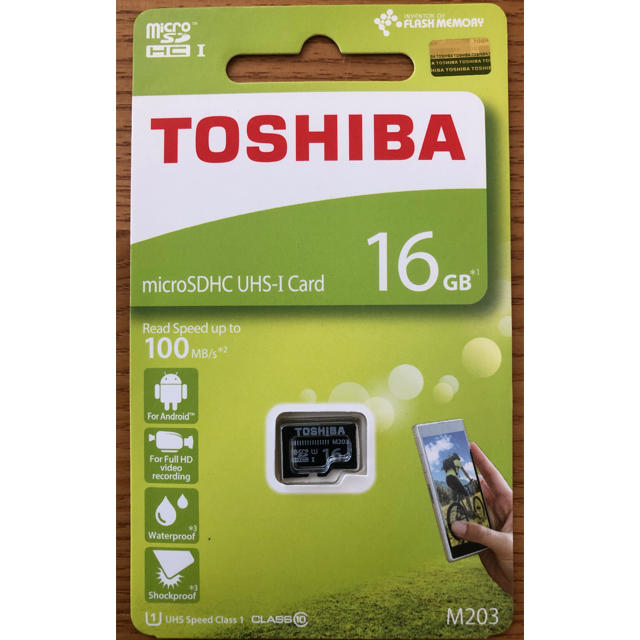 東芝 - 新品 東芝 microSDHC マイクロメモリカード 16GBの通販 by mitakayama's shop｜トウシバならラクマ