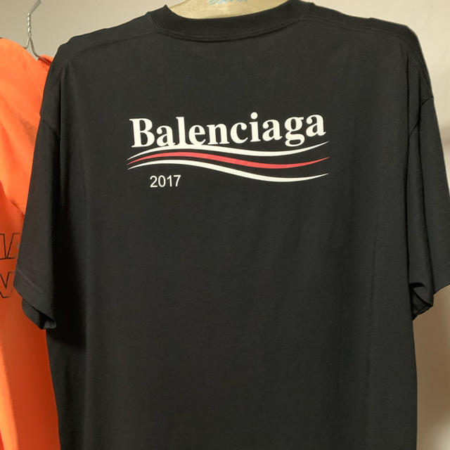 Balenciaga(バレンシアガ)のbalenciaga キャンペーンロゴ メンズのトップス(Tシャツ/カットソー(半袖/袖なし))の商品写真