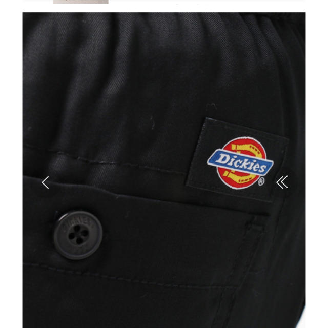 Dickies(ディッキーズ)の[美品] Dickies きれいめ裾リブパンツ♪ブラック♪Mサイズ レディースのパンツ(カジュアルパンツ)の商品写真