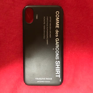 ブラックコムデギャルソン(BLACK COMME des GARCONS)のcomme des garcons コムデギャルソン iPhoneXケース(iPhoneケース)