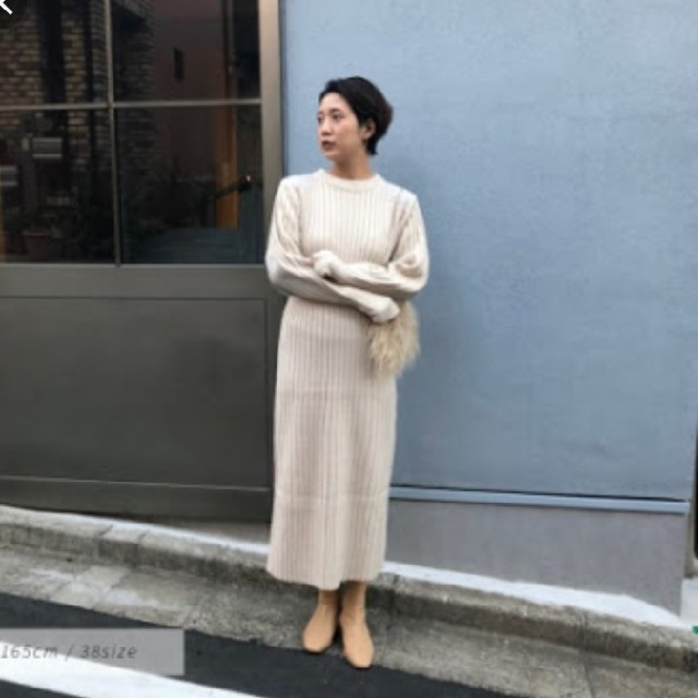 美品人気 美品トゥデイフル コマンド リブニットワンピース Mサイズ