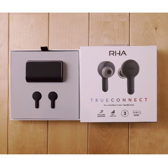 美品 RHA TrueConnect 完全ワイヤレスイヤホンスマホ/家電/カメラ