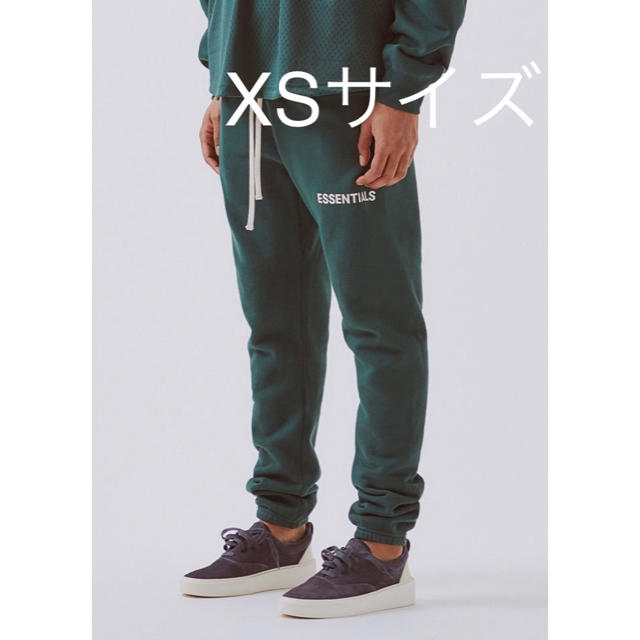 FEAR OF GOD - FOG Essentials XS スウェットパンツ グリーン