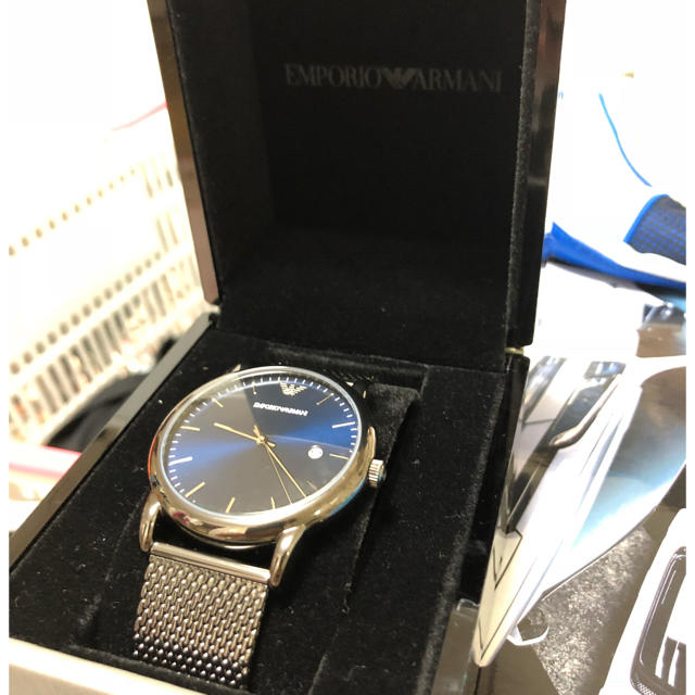 Emporio Armani(エンポリオアルマーニ)のEMPORIO ARMAMI 時計 美品 メンズの時計(その他)の商品写真
