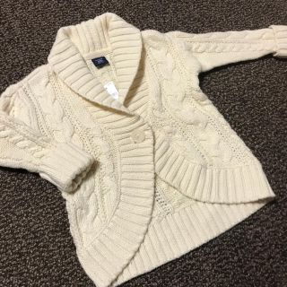 ベビーギャップ(babyGAP)の新品 babyGAP  ニットカーディガン 90センチ(カーディガン)