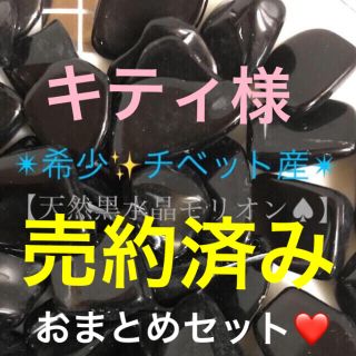 ★限定再入荷★希少チベット産♢破邪の石【200g天然黒水晶モリオンさざれ】❤️(その他)