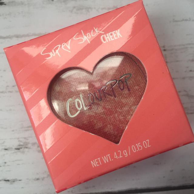 colourpop(カラーポップ)の新品colourpop限定チーク TOUGH LOVE コスメ/美容のベースメイク/化粧品(チーク)の商品写真