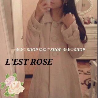 レストローズ(L'EST ROSE)のレストローズ♡袖リボンコート(ロングコート)