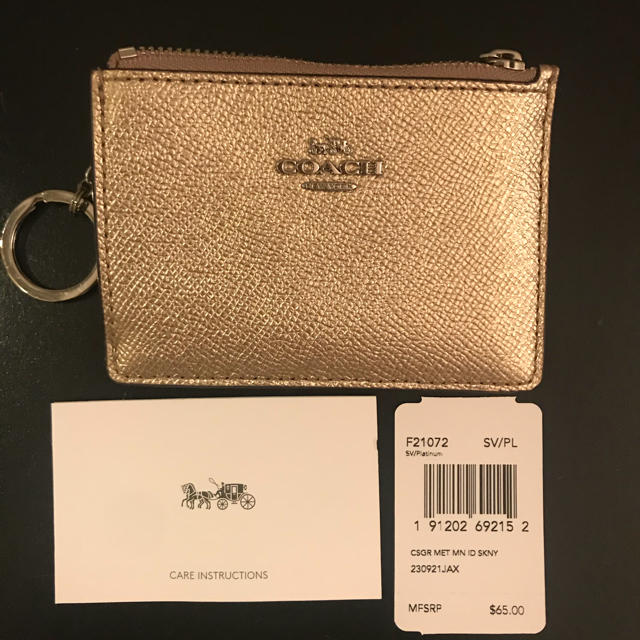 COACH(コーチ)のセール☆新品☆COACH カード&コインケース レディースのファッション小物(コインケース)の商品写真