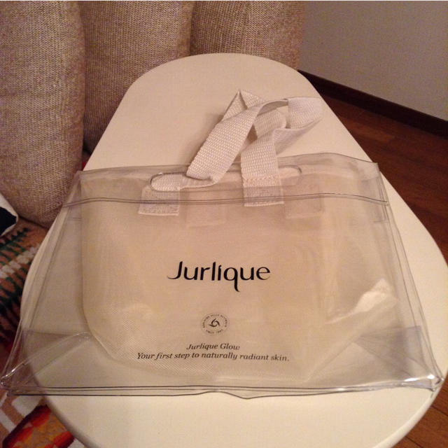 Jurlique(ジュリーク)のジュリーク ビニールバッグ&メッシュトートバッグ 未使用 付録 Jurlique レディースのバッグ(トートバッグ)の商品写真