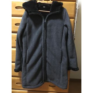 ユニクロ(UNIQLO)のUNIQLO 裏地ボアロングコート size L(ロングコート)