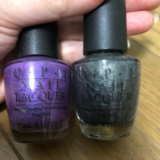 オーピーアイ(OPI)のOPI  ネイルラッカー 2本セット！(マニキュア)