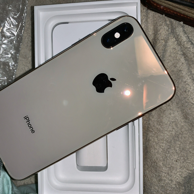 iPhoneXS Max 256GB 本体のみ美品 三角判定永久保証つき