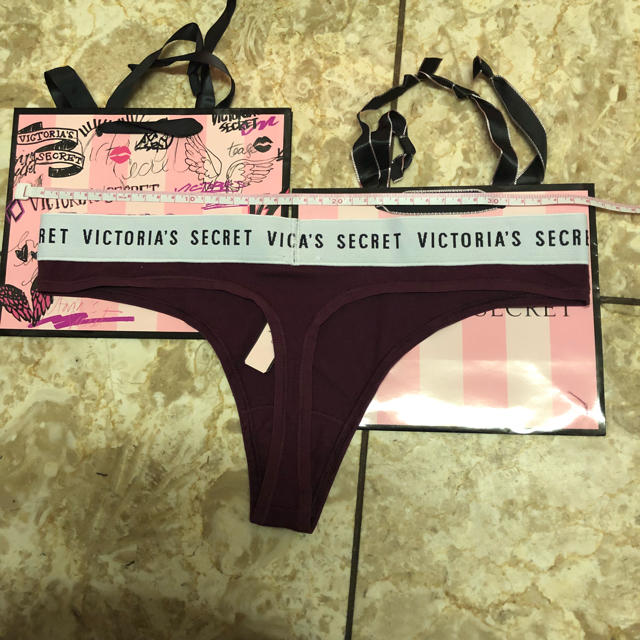 Victoria's Secret(ヴィクトリアズシークレット)のヴィクトリアシークレット★ティーバッグ★USサイズM レディースの下着/アンダーウェア(ショーツ)の商品写真