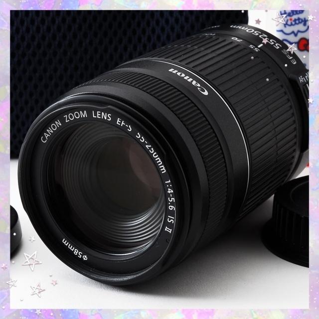 ❤遠くをぎゅっと引き寄せる❤キャノンEF-S 55-250mm IS II❤