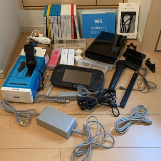 ウィーユー(Wii U)のwii U  本体、ソフト、いろいろセット！！！(家庭用ゲーム機本体)