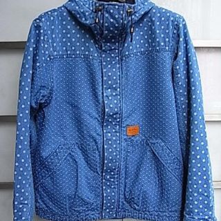 リゾネイトグッドイナフ(RESONATE GOODENOUGH)のBALABUSHKA DOT DENIM MOUNTAIN JACKET(マウンテンパーカー)