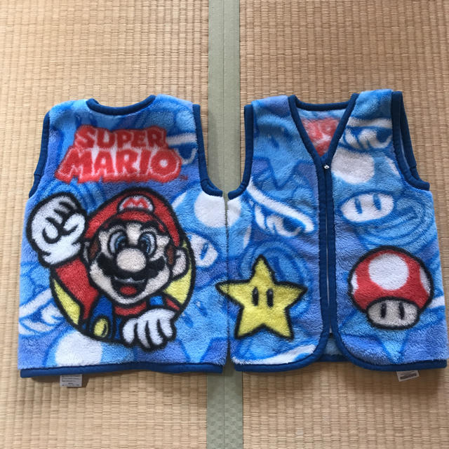 任天堂(ニンテンドウ)のマリオ スリーパー☆ キッズ/ベビー/マタニティのキッズ服男の子用(90cm~)(パジャマ)の商品写真