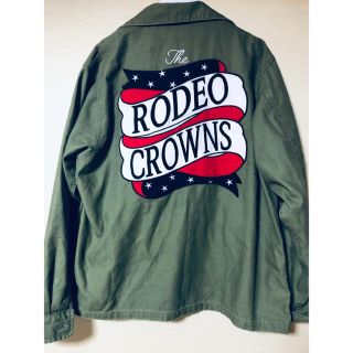 ロデオクラウンズ(RODEO CROWNS)のロデオクラウン★USAミリタリーシャツ(ミリタリージャケット)