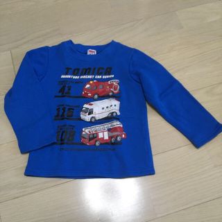 タカラトミー(Takara Tomy)のトミカ キッズトレーナー 裏起毛(Tシャツ/カットソー)