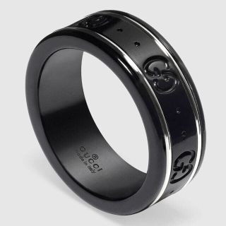 グッチ リング/指輪(メンズ)(プラチナ)の通販 8点 | Gucciのメンズを