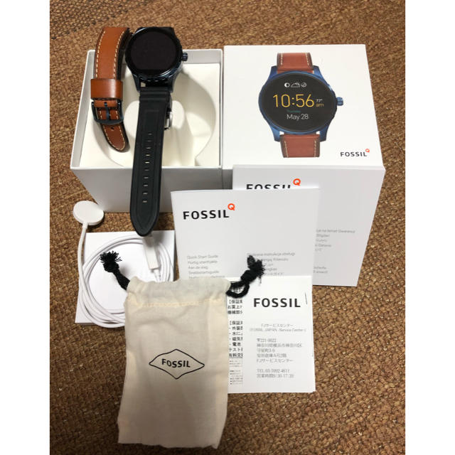 FOSSIL(フォッシル)のFOSSIL Q Marshal 美品 オマケ付き メンズの時計(その他)の商品写真