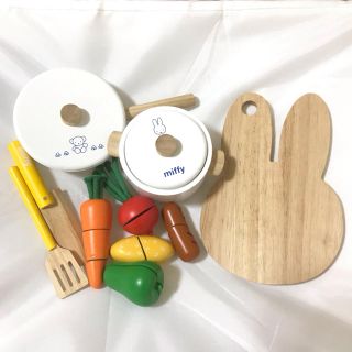 ムジルシリョウヒン(MUJI (無印良品))のニチガン  ミッフィー miffy  きままにクッキングセット(知育玩具)