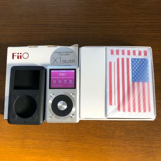 美品!!Fiio X1 SILVER(ポータブルプレーヤー)