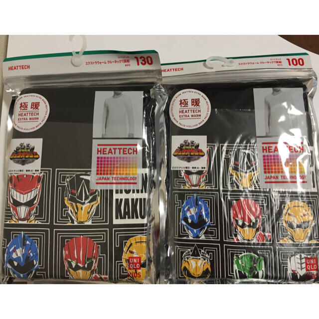 センチの “非売品フィギュア付き“ ユニクロ 極暖 ジュウオウジャー