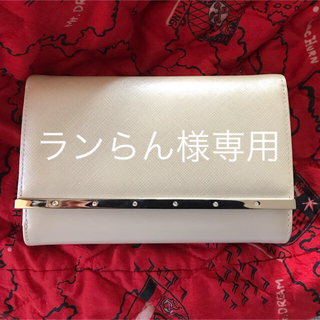 ユキコハナイ(Yukiko Hanai)のユキコハナイ 財布 白 未使用 ラインストーン＆UNIQLOタンクトップ(財布)
