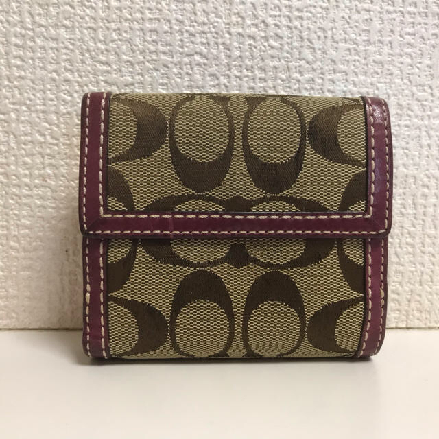 COACH コーチ 折りたたみ財布 1