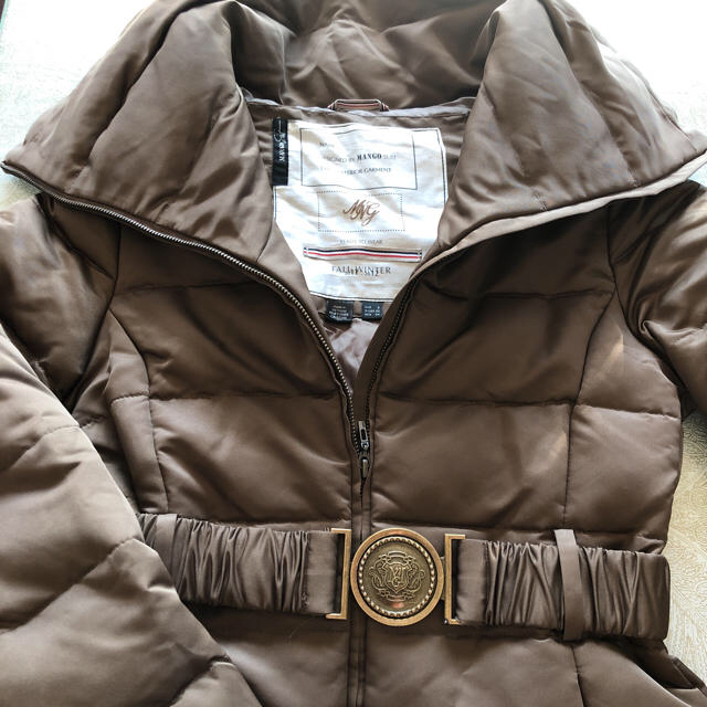 MANGO(マンゴ)のMANGO❤️暖かジャケットゴールドブラウン レディースのジャケット/アウター(その他)の商品写真
