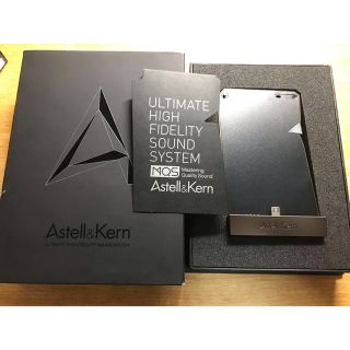 アイリバー(iriver)のAK380 AMP メテオリックチタン ケース付き(ポータブルプレーヤー)