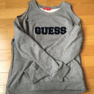 ゲス(GUESS)のguess 肩あきトレーナー(トレーナー/スウェット)