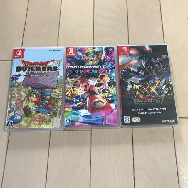 家庭用ゲームソフトNintendo Switch ソフト 3本セット